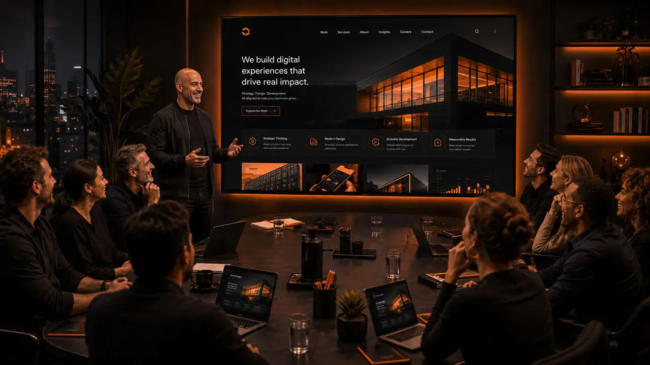 Site web d'entreprise